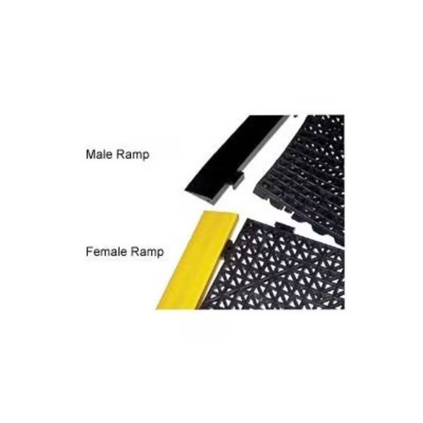 Durable Corporation Cushion Tile Male Corner 3/4